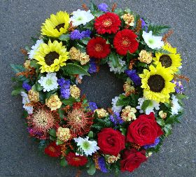 Loose wreath