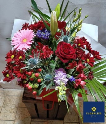 Valentines Hand tied