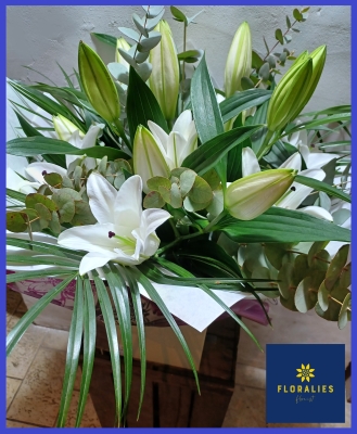 Simply Lilies hand tied