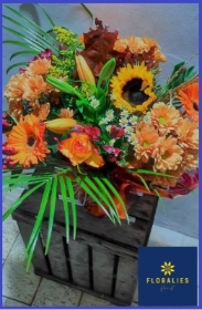Colours of Autumn Hand tied