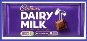 Cadbury Dairy Milk bar