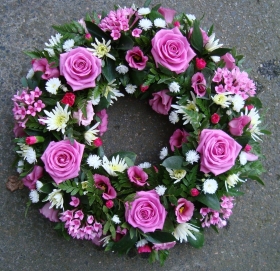 Pink Wreath